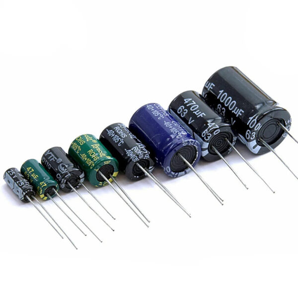 خازن الکترولیتی 22uF 250V مارک Aishi