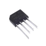 پل دیود 6A-1000V تخت شانه ای KBL610 6A