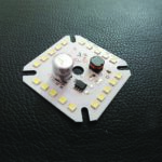 چیپ لامپ 20 وات 220 ولت مربع دو خازن