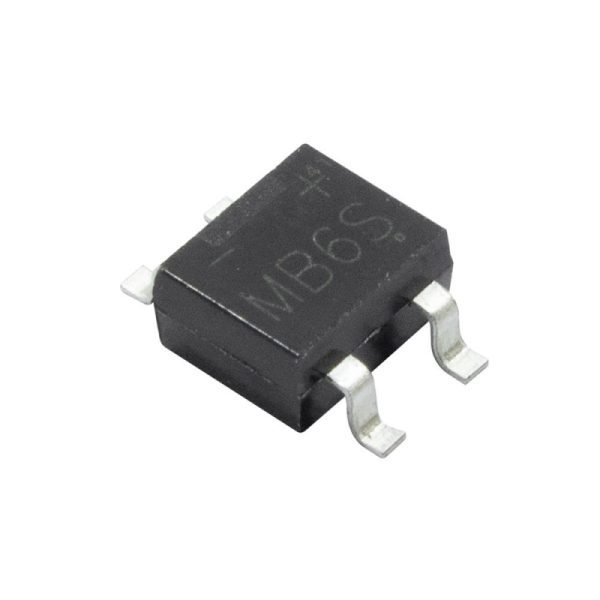 پل دیود 0.5A 600v MB6S