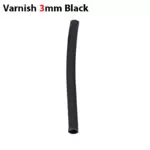 وارنیش حرارتی سایز 3mm مشکی (یک متر)