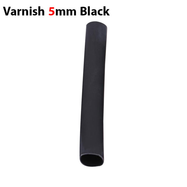وارنیش حرارتی سایز 5mm مشکی (یک متر)