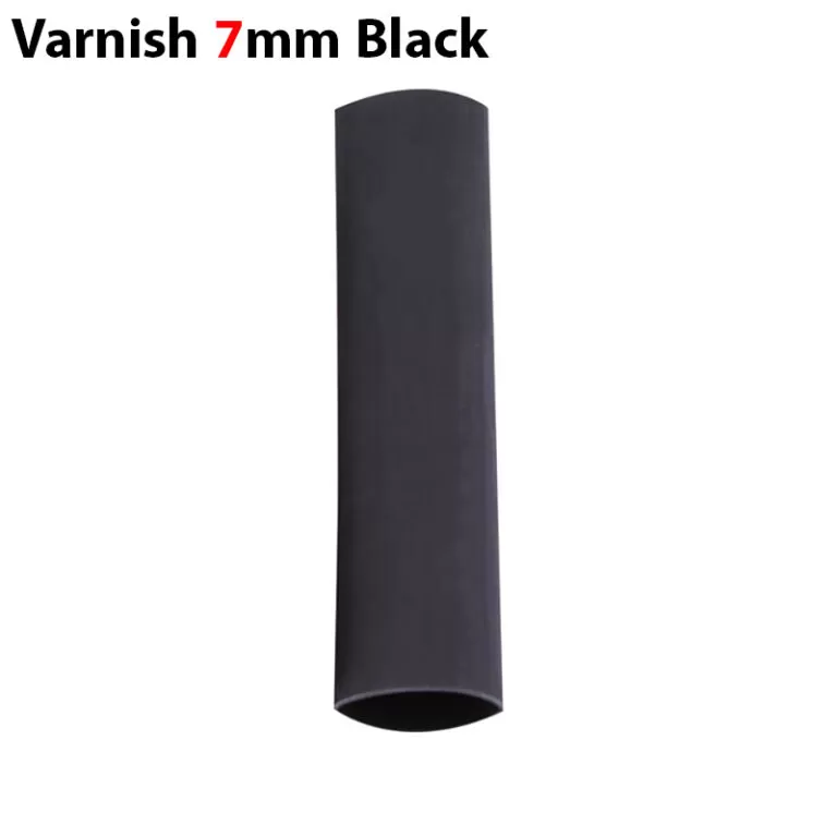 وارنیش حرارتی سایز 7mm مشکی (یک متر)