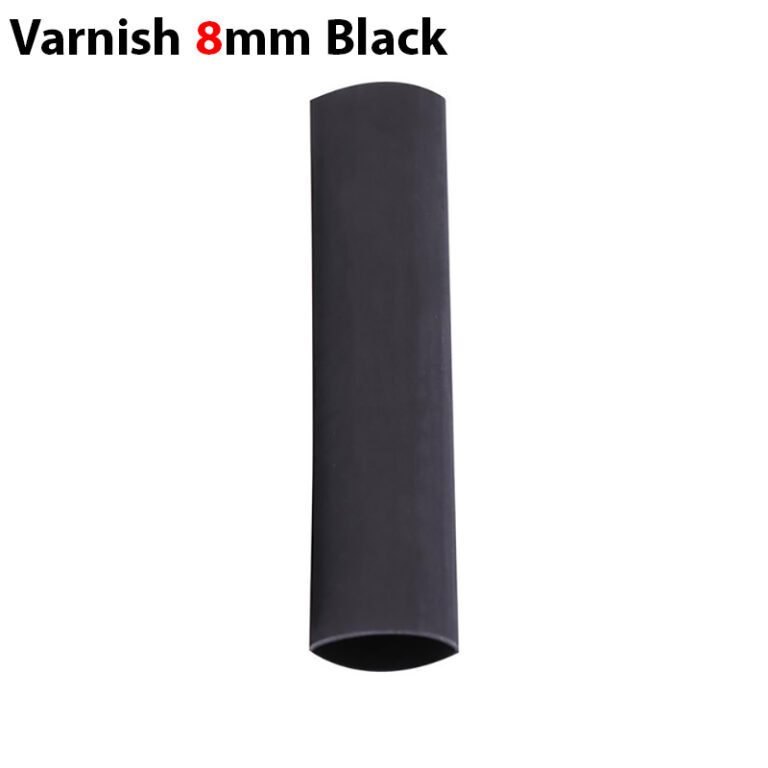 وارنیش حرارتی سایز 8mm مشکی (یک متر)