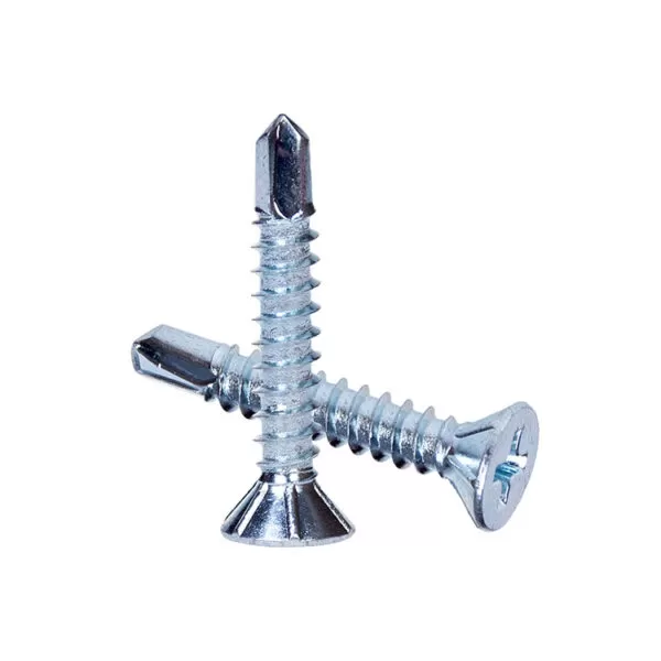 آهن پیچ سرتخت مته دار "1 * 7 ارتفاع 25mm (بسته 20 عددی)
