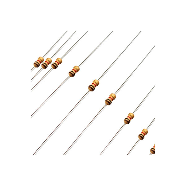 مقاومت 1 کیلو اهم 1/8 وات | 1K (بسته 40 عددی)