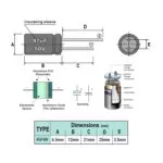خازن الکترولیتی 47uF 50V (بسته 10 عددی)