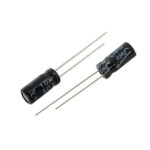 خازن الکترولیتی 10uF 50V (بسته 20 عددی)