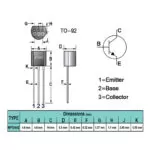 ترانزیستور MPSA42 (بسته 10 عددی)