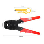 آچار پرس سرسوکت شبکه و تلفن Dtec DT-315