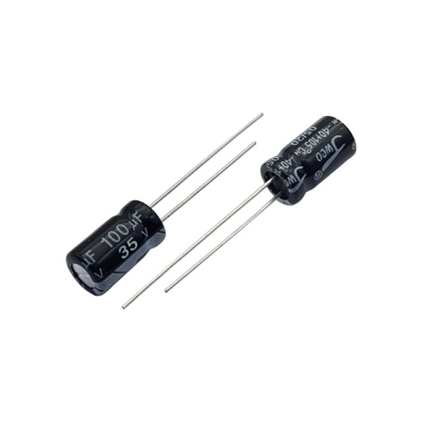 خازن الکترولیتی 100uF 35V