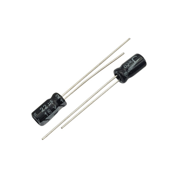 خازن الکترولیتی 22uF 16V (بسته 20 عددی)