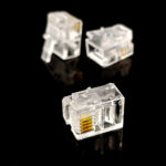 سرسوکت نری خط تلفن 6P4C (بسته 10 عددی)