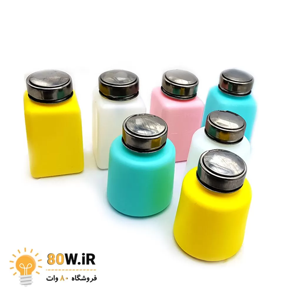 جا مایعی فشاری (ظرف الکل) 180ml