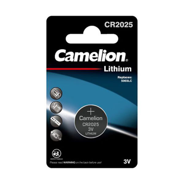 باتری سکه ای کملیون مدل CR2025 بسته 1 عددی