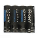 باتری قلمی او ام وی مدل R6P Super heavy duty بسته چهار عددی