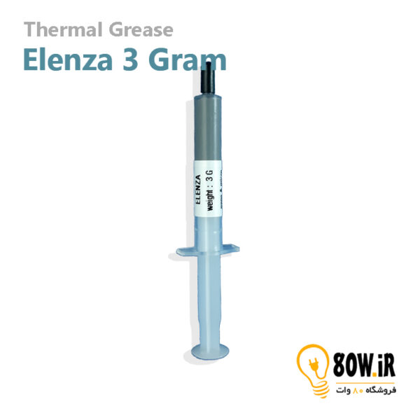 خمیر سیلیکون سرنگی 3 گرمی ELENZA EL900