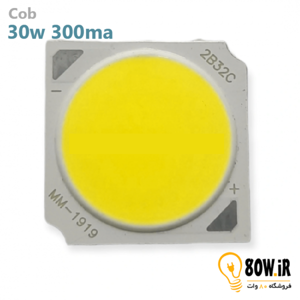 Cob 30w 300ma 1919 مهتابی