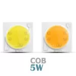 چیپ COB 5w 220 ولت آفتابی قطر 11 میلیمتر