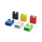 جامپر مشکی jumper 2.54mm (بسته 10 عددی)