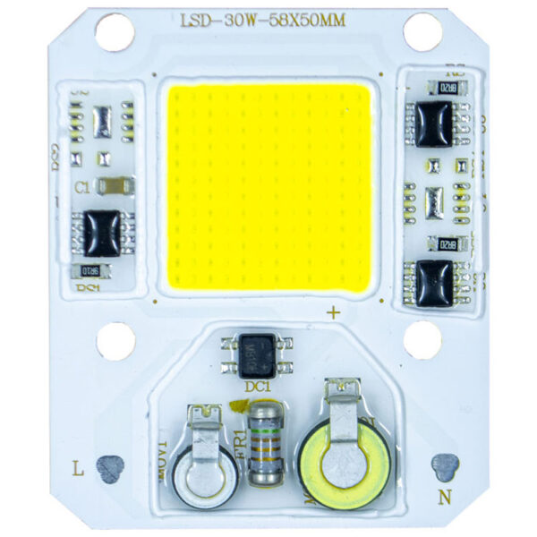 چیپ COB LSD 30 وات 220 ولت مهتابی