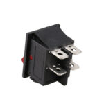 کلید راکر دوحالته بزرگ چراغدار KCD4 25x21x18mm