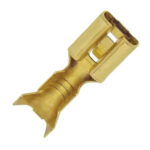 سرسیم کولری برنجی مادگی سایز 4.8 (بسته 10 عددی)