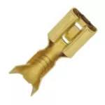 سرسیم کولری برنجی مادگی سایز 4.8 (بسته 10 عددی)
