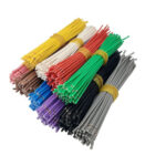 سیم افشان سایز 0.25 15cm دو سر لخت بسته50 تایی