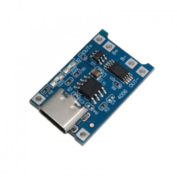 ماژول شارژر باتری های لیتیومی TP4056 دارای پورت TYPE-C USB