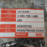 گیرنده سه پایه مادون قرمز بدنه فلزی VS1838B