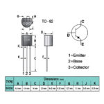 ترانزیستور C8550 (بسته 20 عددی)