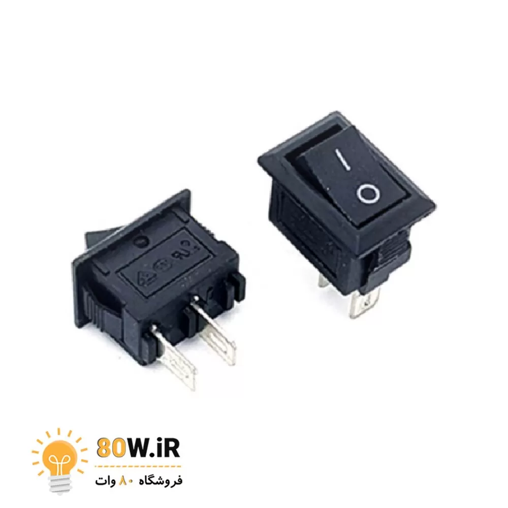 کلید راکر دوحالته کوچک KCD1-701 2PIN