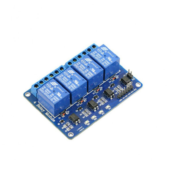 ماژول رله 4 کاناله 5 ولت