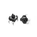 تک سوئیچ 6x6x4.3 4PIN (بسته 20 عددی)