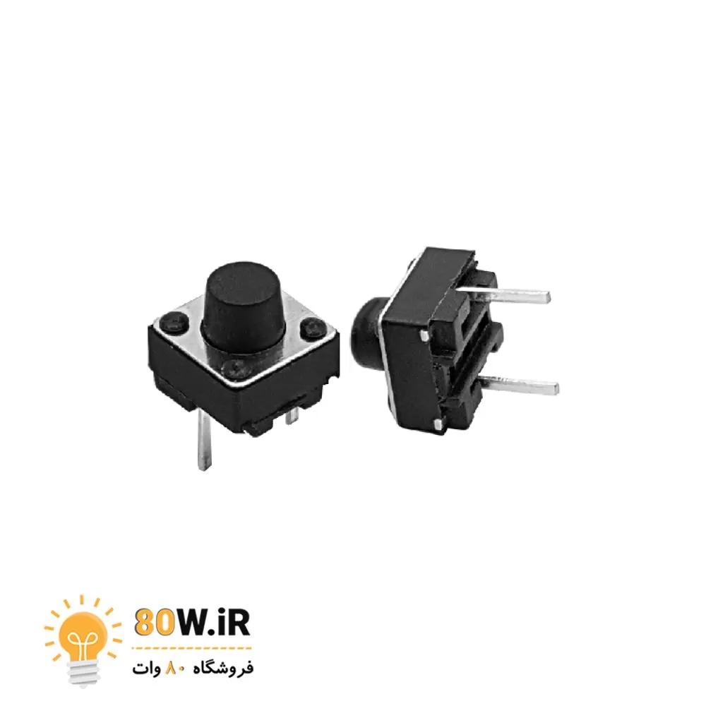 تک سوئیچ 6x6x6 2PIN (بسته 10 عددی)