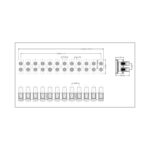 ترمینال شاخه ای 12تایی سایز 16
