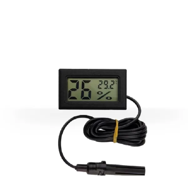 دماسنج و رطوبت سنج کوچک دیجیتالی LX- 8011 (سفید)