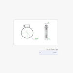 بست فلزی سایز 23-16