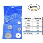 مجموعه صفحه برش 6PCS 6mm