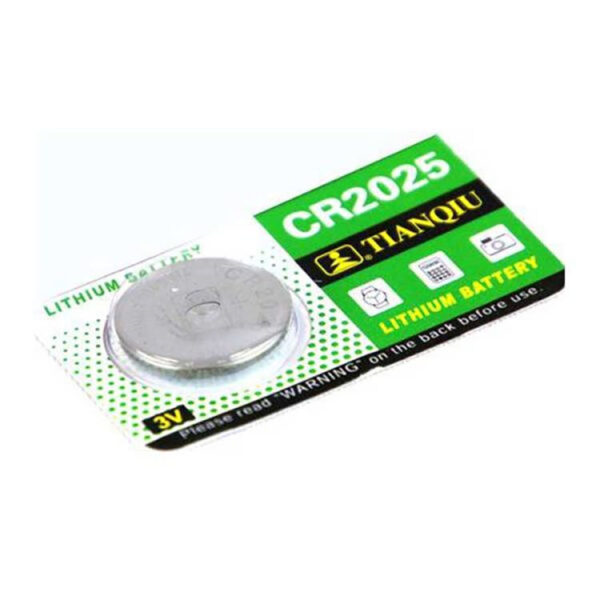 باتری سکه ای تیانکیو مدل CR2025 بسته 1 عددی