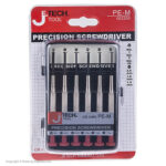 ست پیچ گوشتی ساعتی جی تک JETECH