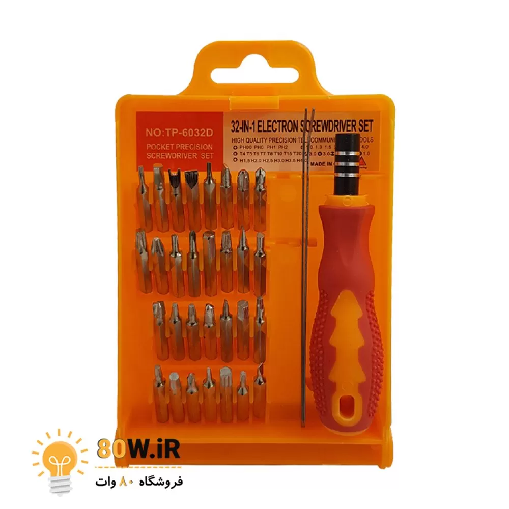 ست پیچ گوشتی TP-6032D