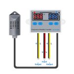 ماژول ترموستات دما و رطوبت XK-W1099 220V