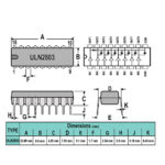 آی سی درایور ULN2803
