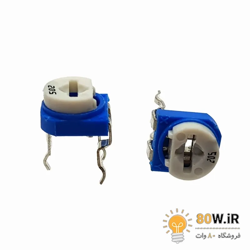 پتانسیومتر خوابیده پلاستیکی 5K