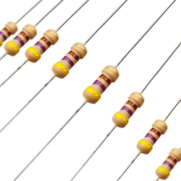 مقاومت 470 اهم 1/4 وات (بسته 40 عددی)