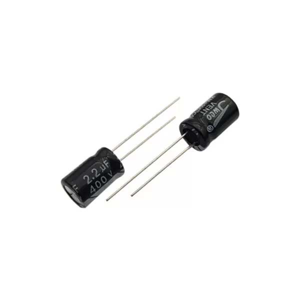 خازن الکترولیتی 2.2uF 400V (بسته 10 عددی)