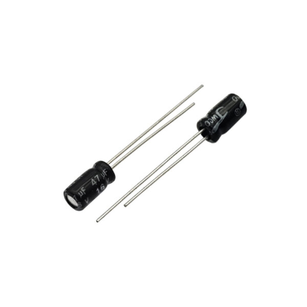 خازن الکترولیتی 47uF 16V (بسته 20 عددی)