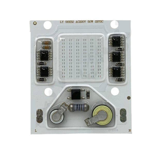 چیپ پروژکتور Ly 50 وات 220 ولت آبی